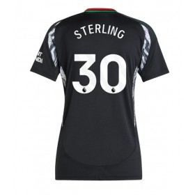 Arsenal Raheem Sterling #30 Borta Kläder Dam 2024-25 Kortärmad